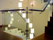 verre trempé de sécurité de 8mm+1.14PVB+8mm, verre feuilleté d'espace libre pour des balustrades d'escalier