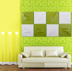 Façonnez à l'unité centrale 3D le panneau de mur décoratif pour la chambre à coucher/hôtel/KTV