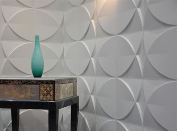 3D adapté aux besoins du client a donné à des panneaux une consistance rugueuse de mur épousant le papier peint de décoration d'hôtel