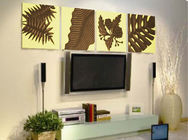 Panneau de mur décoratif de l'unité centrale 3D pour la décoration de chambre à coucher/hôtel