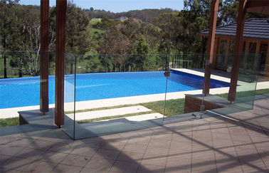 Le verre trempé de sécurité de piscine couvre 19mm 20mm, extra large