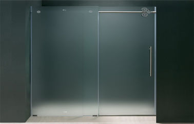 Panneaux en verre décoratifs modelés sablés pour la clôture de douche