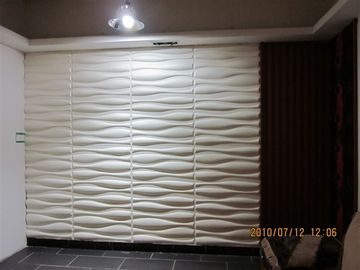 L'autocollant écologique 3D de mur de vinyle a donné mur d'art en métal de panneau de mur au grand avec la fibre d'usine
