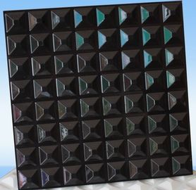 Revêtements muraux extérieurs modernes décoratifs de panneaux de mur 3D de supermarché imperméables