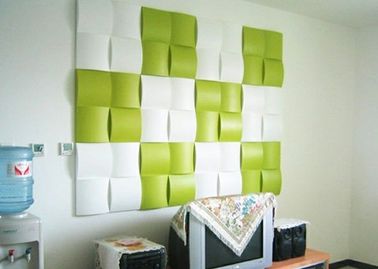 Mur décoratif à la maison moderne de panneau de mur de PVC 3D de cuisine/salle de bains lambrissant l'effet 3D