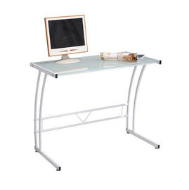 Bureau en verre moderne d'ordinateur de siège social