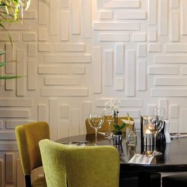 Panneaux de mur 3D décoratifs intérieurs d'hôtel
