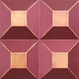 Décoration intérieure murale de panneau de mur de cuir du fond 3D pour le bureau