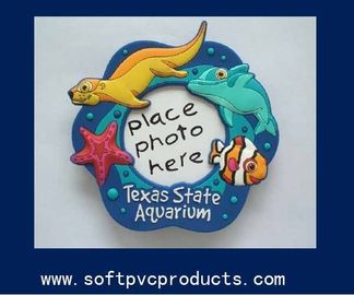 Concevez le cadre en caoutchouc mou de photo de PVC 3D, cadres en caoutchouc de photo de Tableau