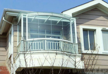 l'espace libre incurvé décoratif de verre trempé de 12mm/a teinté pour Windows architectural
